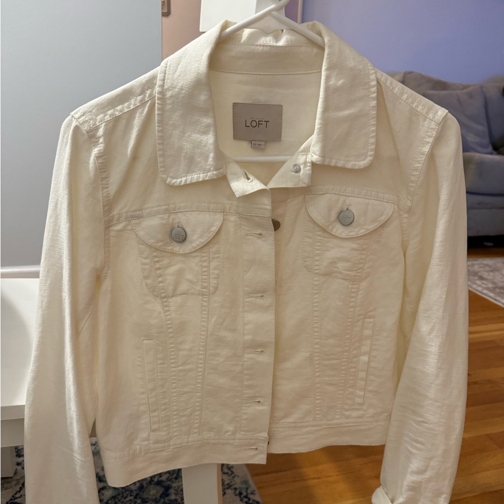 Loft linen/cotton jacket. Size XS.